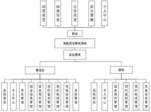 计算机毕业设计之SpringBoot高校洗浴管理系统 系统服务与实现路径